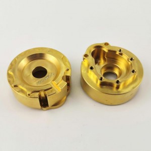 Brass Front/Rear Portal Cover for TRX-4 207g/pc