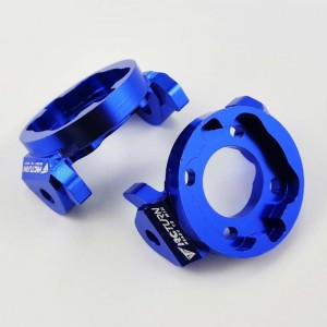 Alloy Spindle Carrier - Blue for TEAM LOSI LMT 4WD (Aluminum Front C Hubs) 1pair/set
