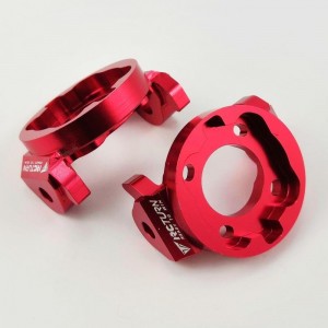 Alloy Spindle Carrier - Red for TEAM LOSI LMT 4WD (Aluminum Front C Hubs) 1pair/set