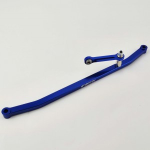 Alloy Steering Link Set - Blue for TEAM LOSI LMT 4WD (Aluminum  Front Steering Tie Rods)