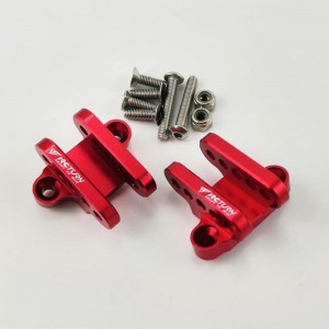 Alloy Front/Rear Lower Shock Mount - Red for TEAM LOSI LMT 4WD