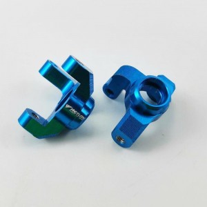 Alloy Spindle Set - SkyBlue for TEAM LOSI MINI-T 2.0 2WD (Aluminum Front Steering Knuckle /  Knuckle Arm) 1pair/set