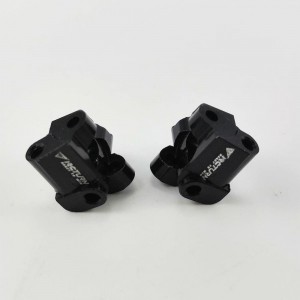 Alloy Spindle Carrier - Black for TEAM LOSI MINI-T 2.0 2WD (Aluminum Front C Hubs) 1pair/set
