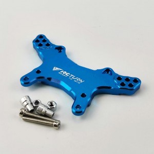 Alloy Front Shock Tower - SkyBlue for TEAM LOSI MINI-T 2.0 2WD (Aluminum Front Damper Mount)