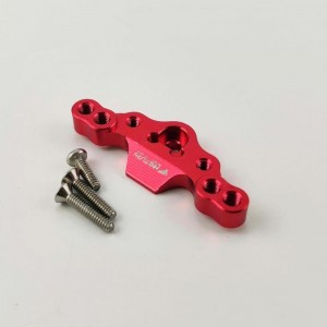 Alloy Stabilizing Mount For Front Upper Arm Tie Rods - Red for TEAM LOSI MINI-T 2.0 2WD