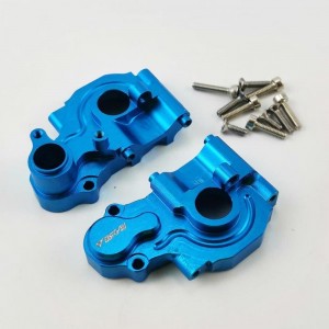 Alloy Rear differential Gear Box - SkyBlue  for TEAM LOSI MINI-T 2.0 2WD (Aluminum Mount for Dampers & Knuckle Arms)