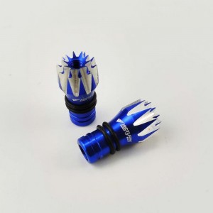Alloy RC Transmitter Stick Ends for FUTABA14SG - Blue Bore: M3 Height: 19mm (Anti-slipping Cap / Control Rocker)