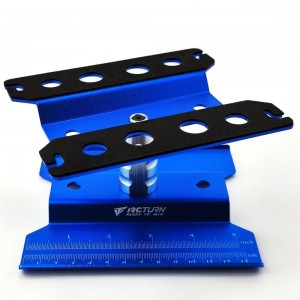 RC Car Stand B For Rc Car Repair Assembly Display  140*134 Height: 60-90mm RTEL01022B: Blue