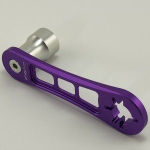 Alloy RC 17mm Hex Wheel and Flywheel Wrench - Purple