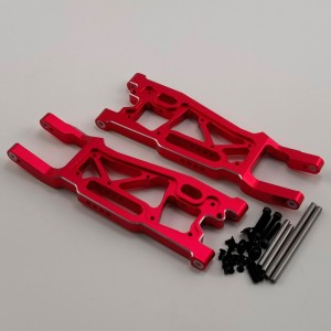 Alloy Front Suspension Arms  for 1/8 Traxxas Sledge Monster Truck - Red