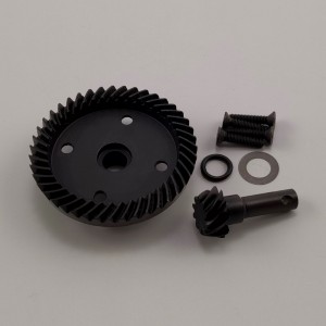 Steel Differential Bevel Gear 43T & Pinion Gear 10T for 1/8 Traxxas Sledge Monster Truck (Ring Gear)