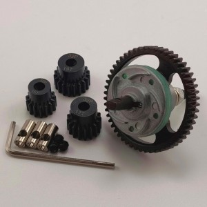 Complete Assembled Hardened Spur Gear with Slipper & Pinion Gear Set (53T/15T/17T/19T)  for Traxxas Slash Rustler 4x4