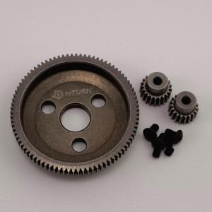 Hardened Spur & Pinion Gear Set (86T/19T/21T) for Traxxas Slash 2WD