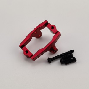 Alloy Servo Mount for TRX-4M 1/18th Scale Crawler: Red