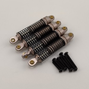 Alloy Shock / Damper Set  for TRX-4M 1/18th Scale Crawler: Bronze (Aluminum Threaded Mini/Micro Shocks)