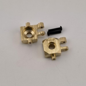Brass Spindle Set for TRX-4M 1/18th Scale Crawler (Front Steering Knuckle /  Knuckle Arm) 10g/pc