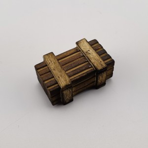 Wooden Scale Box for TRX-4M 1/18th Scale Crawler and other Mini RC Crawler 45x27x21mm 1pc/set