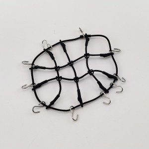 RC Luggage Net for TRX-4M 1/18th Scale Crawler and other Mini RC Crawler: Black 85x75mm
