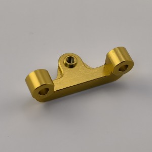 Alloy Steering Mount Set for Losi Promoto MX 1/4-Scale Motorcycle: Gold