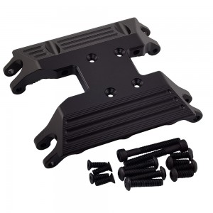 Alloy Center Gear Box Mount for Axial UTB18 Capra 1/18 Trail Buggy: Black (Transmission Case Mount)