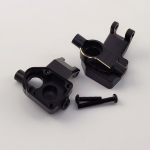 Black Brass Inner Front Portal Housing / Front Steering Knuckle Set for Axial UTB18 Capra 1/18 Trail Buggy 32g/pc 2pcs/set