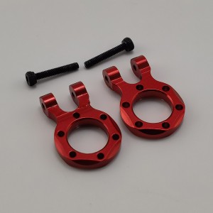 Alloy RC Trailer Hook  for 1/10th Scale Crawler: Red