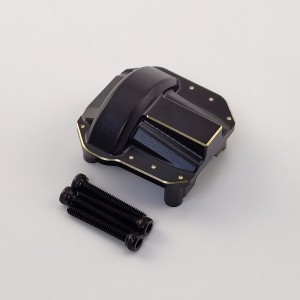 V2 Black Brass Front / Rear Diff Cover for Axial SCX10 II 1/10th Scale 38g/pc