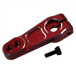 Clamping Aluminium RC Servo Horn - 25T:  Red