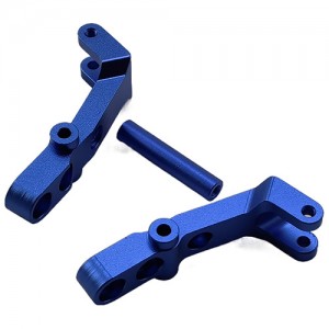 Aluminium Front Shock Mount / Tower for Tamiya BBX (BB-01) Buggy: Blue