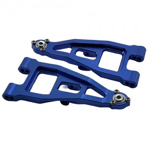 Aluminium Front Lower Suspension Arms for Tamiya BBX (BB-01) Buggy: Blue