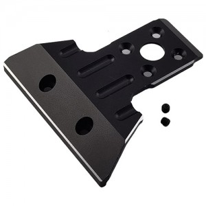 Aluminium Front Bumper Set for Tamiya BBX (BB-01) Buggy: Black