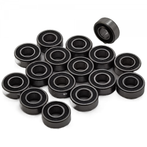 Steel Bearing Set for Tamiya BBX (BB-01) Buggy: Black