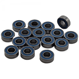 Steel Bearing Set for Tamiya BBX (BB-01) Buggy: Blue