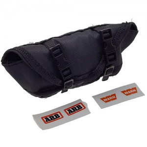 Scale 1/10 RC Adventure Duffle Bag with Realistic Clips and Straps for 1/10 RC Crawler: Black