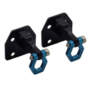 Aluminium Scale Tow Shackles for 1/10 Crawle: SkyBlue 2pcs/set