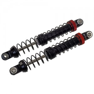 Aluminum Adjustable Shocks Damper - Black 100x15mm