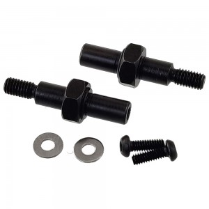 Metal Front Axle with 7x3mm Wheel Hex Adaptor for Losi 1/16 Mini-B 2WD Buggy