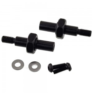 Metal Front Axle with 8x3mm Wheel Hex Adaptor for Losi 1/16 Mini-B 2WD Buggy